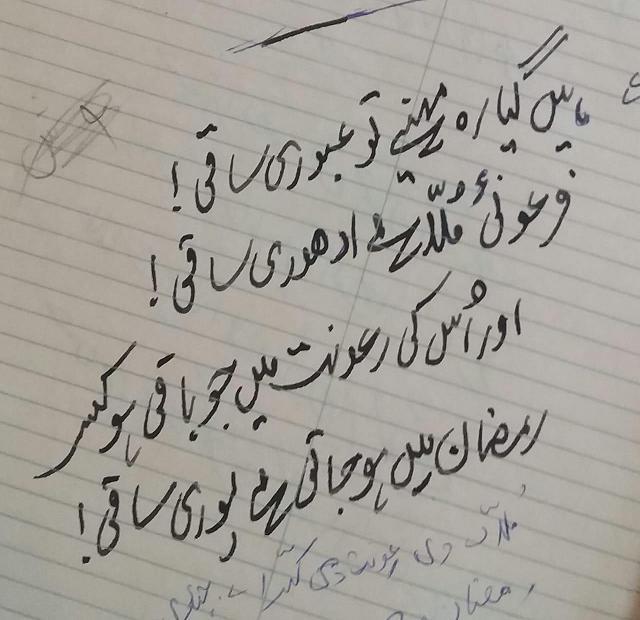 صادقین کا ملا اور موصوف کی دس عدد غیر مطبوعہ رباعیات 20